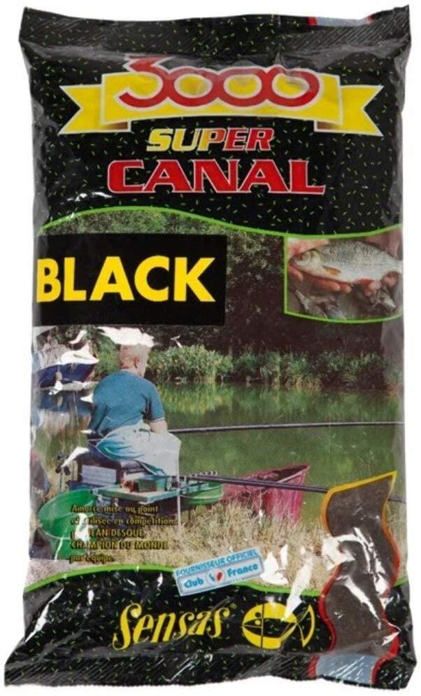 Nadă Sensas 3000 Super Canal, Black, 1kg