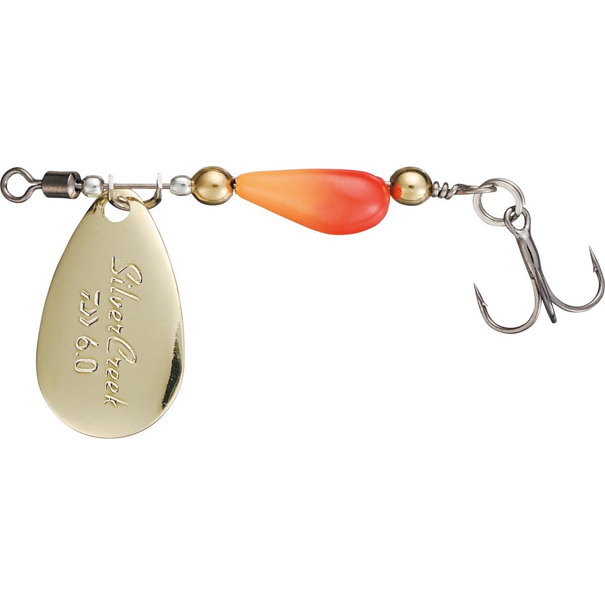 Linguriță rotativă Daiwa Silver Creek, Gold Orange, 3g