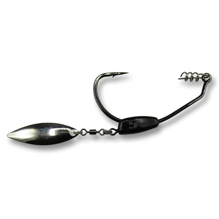 Paletă Berti Underspin Jig Offset Salcie, 5/0, 5g