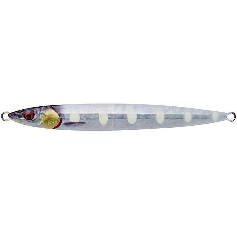 Pilker Savage Gear 3D Slim Jig Minnow, Bone White Glow PHP, 15cm/100g