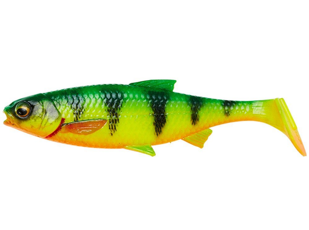 Shad Savage Gear 3D River Roach, Firetiger, 8cm, 5g, 4buc/plic