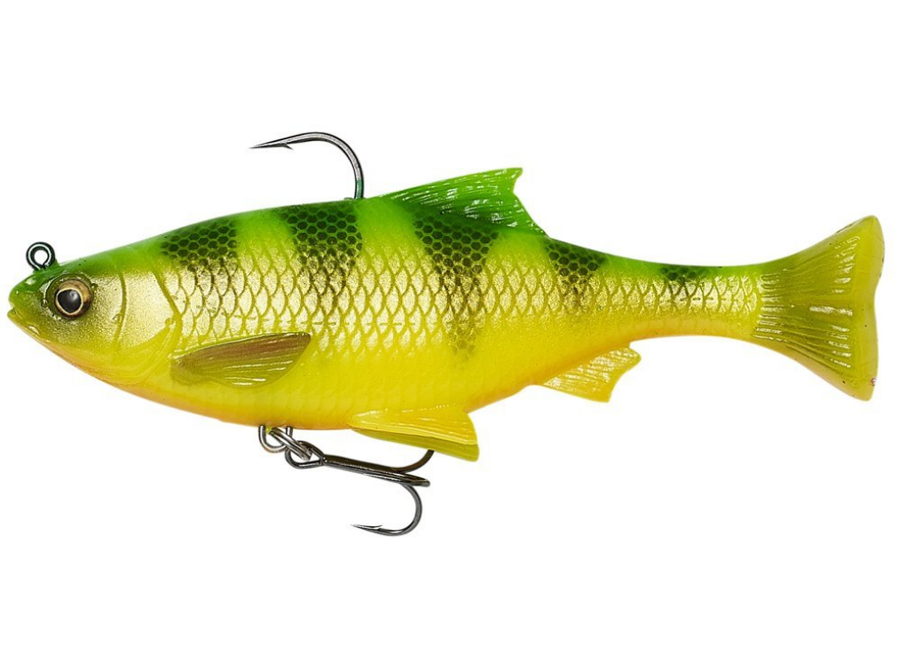 Nălucă Savage Gear 3D Pulse Tail Roach, Firetiger, 13cm/38.5g, 2buc/plic
