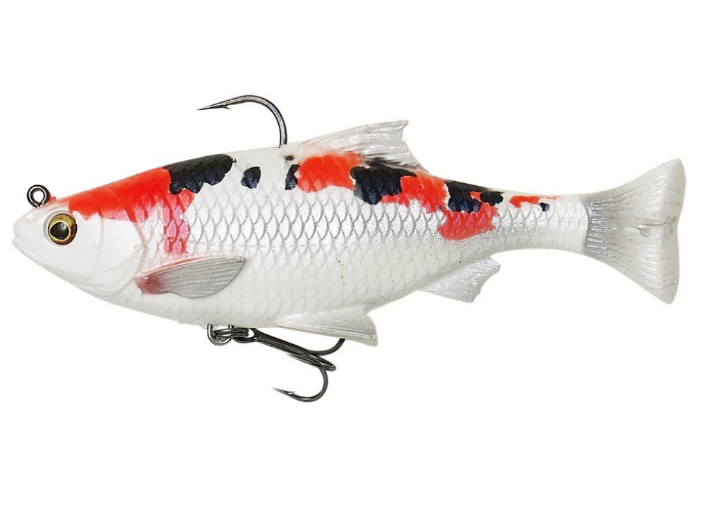 Nălucă Savage Gear 3D Pulse Tail Roach, Koi, 13cm/38.5g, 2buc/plic