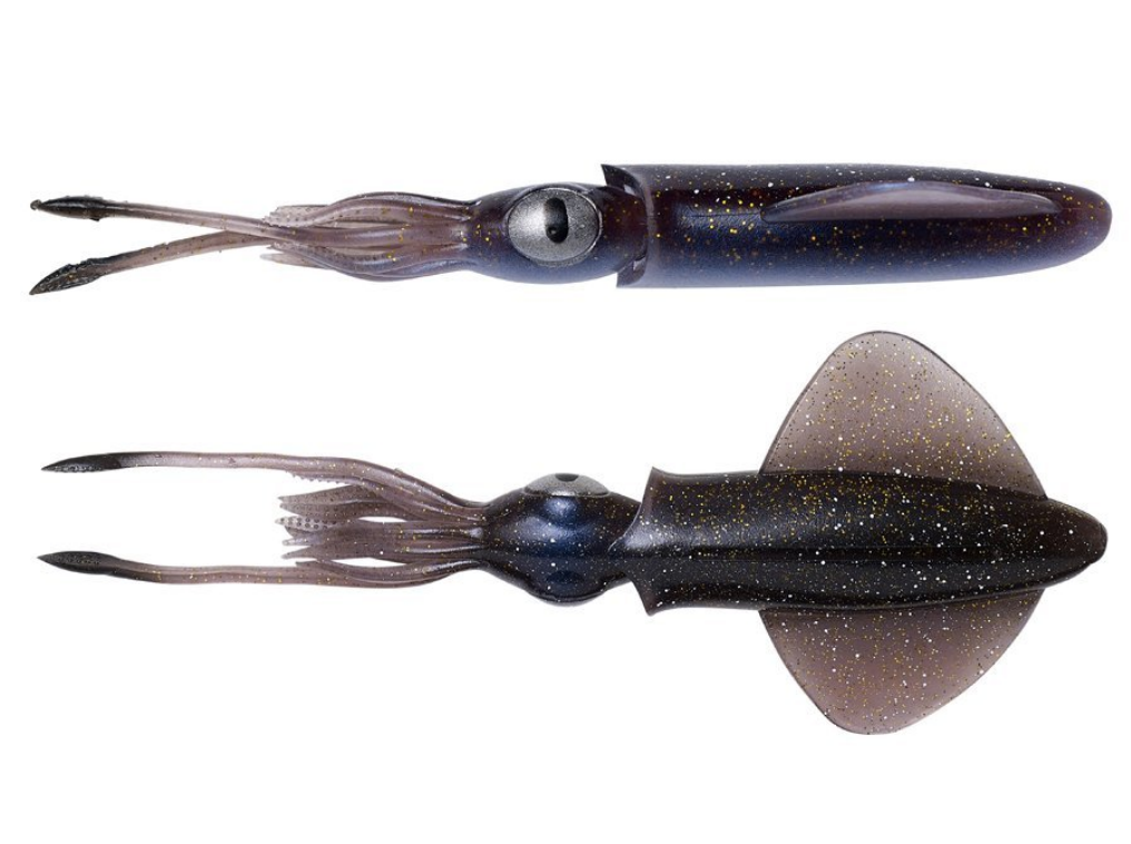 Nălucă Savage Gear 3D Swim Squid, Brown, 9.5cm/35g, 4buc/plic