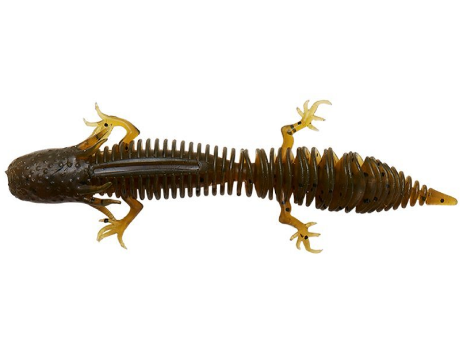 Nălucă Savage Gear Ned Salamander, Green Pumpkin, 7.5cm/3g, 5buc/plic