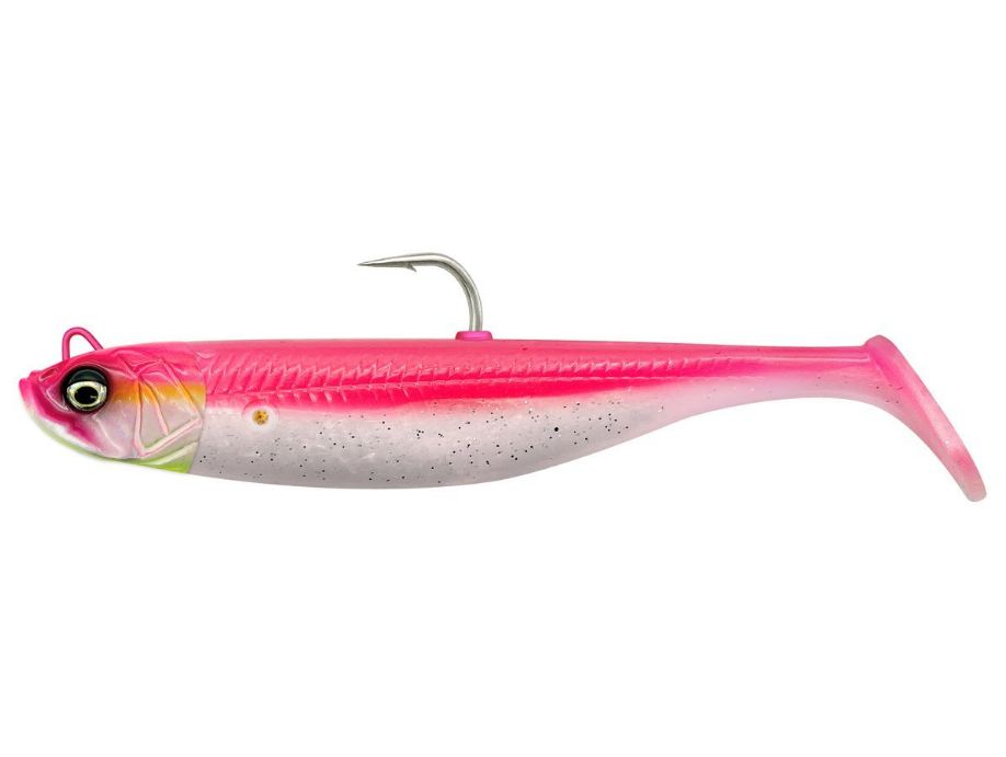 Shad Savage Gear Sinking Minnow, Pink Pearl Silver, 10cm/20g, 2+1buc/plic