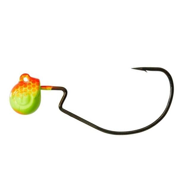 Jig Gunki G-Tex, Orange-Yellow, Nr.2/0/5g, 3buc/plic