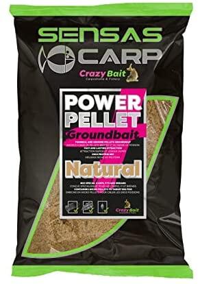 Pelete Sensas Uk Power Plus Natural, 2kg