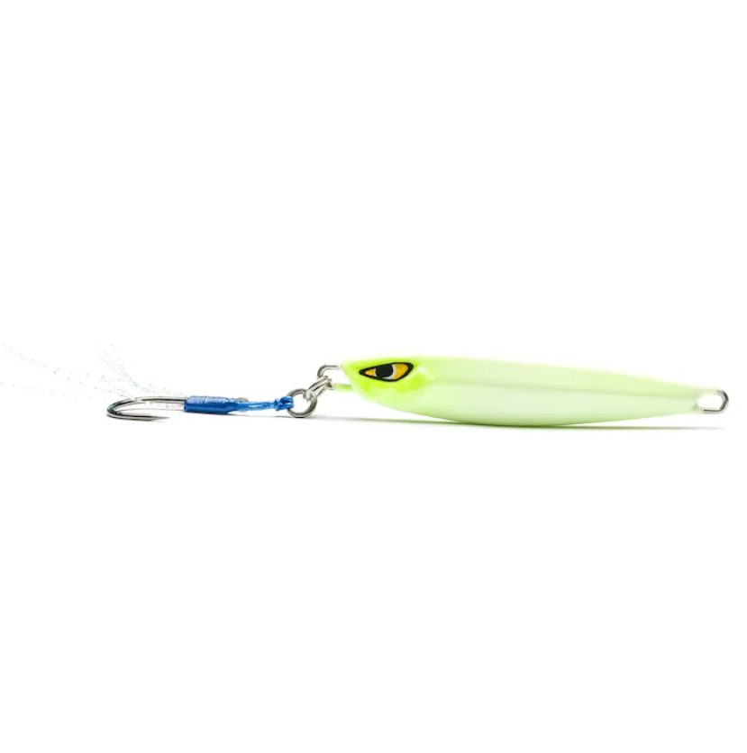 Pilker Mustad Jig Tracershot, Glow, 8cm/20g