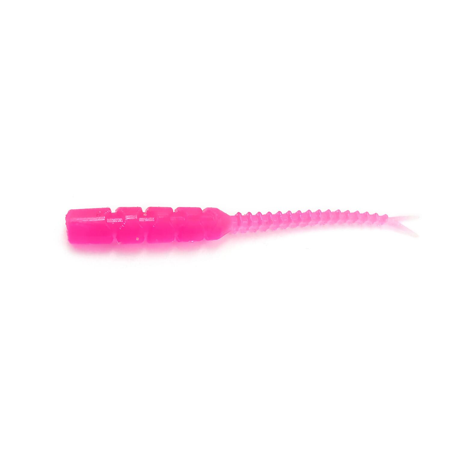 Grub Mustad Aji Bachi, UV Clear Pink, 5cm, 15buc/plic