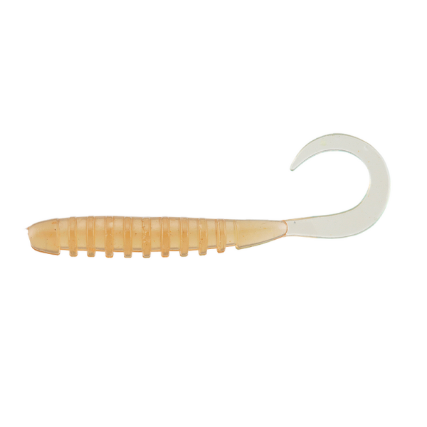 Grub Jackall Tide Curly, Isome Glow Crush, 5cm, 8buc/plic