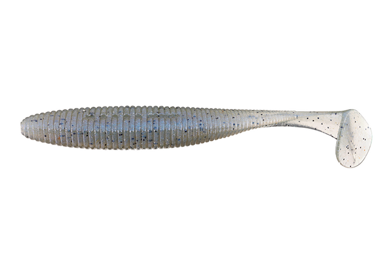 Shad Jackall Rhythm Wave, NH Smoke Wakasagi, 9.7cm, 7buc/plic