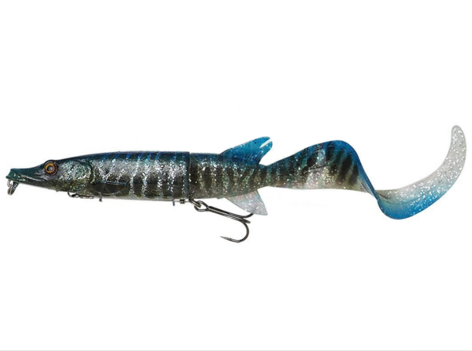 Shad Savage Gear 3D Hybrid Pike Slow Sink, Blue Silver UV, 17cm/47g, 1+2cozi/blister