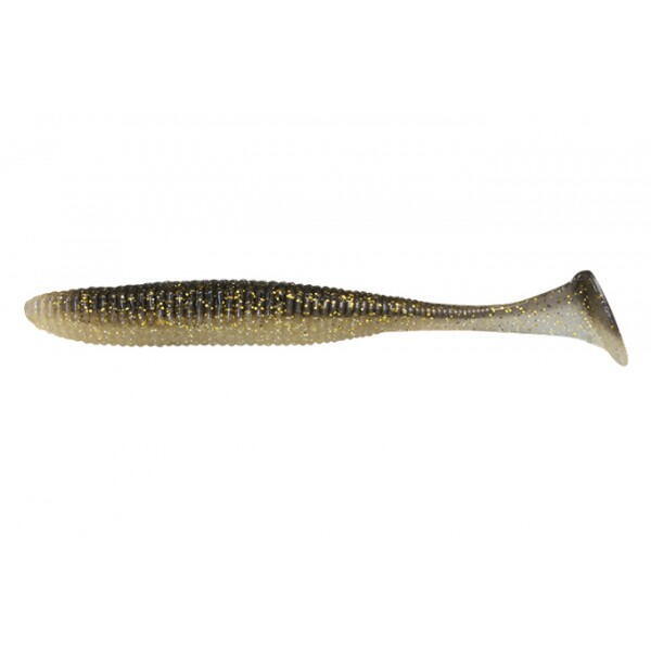 Shad Jackall Rhythm Wave, Gold&Black, 7cm, 8buc/plic