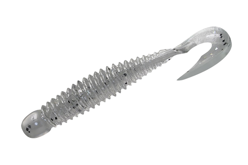 Grub Jackall Wobbring, Smoke Shad, 7.6cm, 6buc/plic