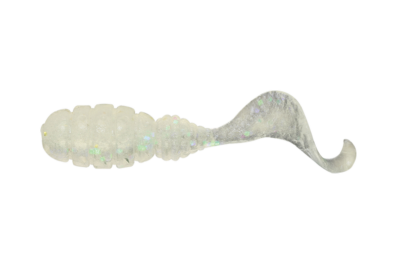 Nălucă Jackall Good Meal Grub, Glow, 3.8cm, 8buc/plic