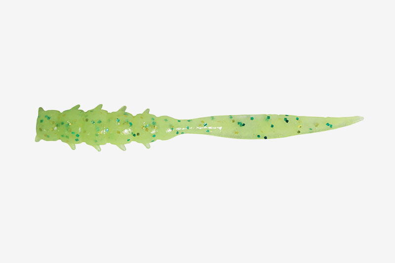 Nălucă Jackall Good Meal Skinny, Hot Lime-Glow Chartreuse, 5cm, 8buc/plic