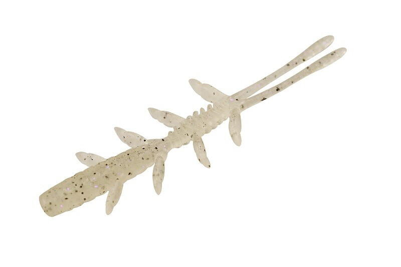 Creatură Jackall Scissor Comb, Stealth Kasumi Shirauo, 6.3cm, 10buc/plic