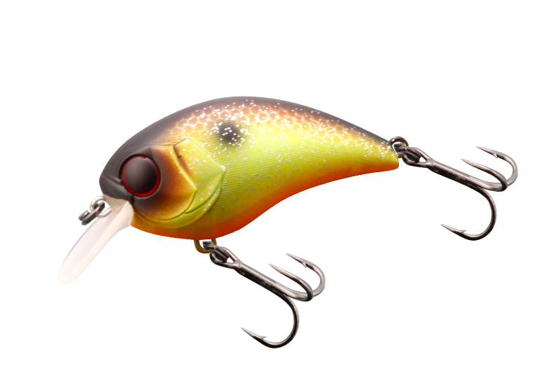 Vobler Jackall Mushbob 50SR, Muddy Chartreuse Fish, 5cm/9g