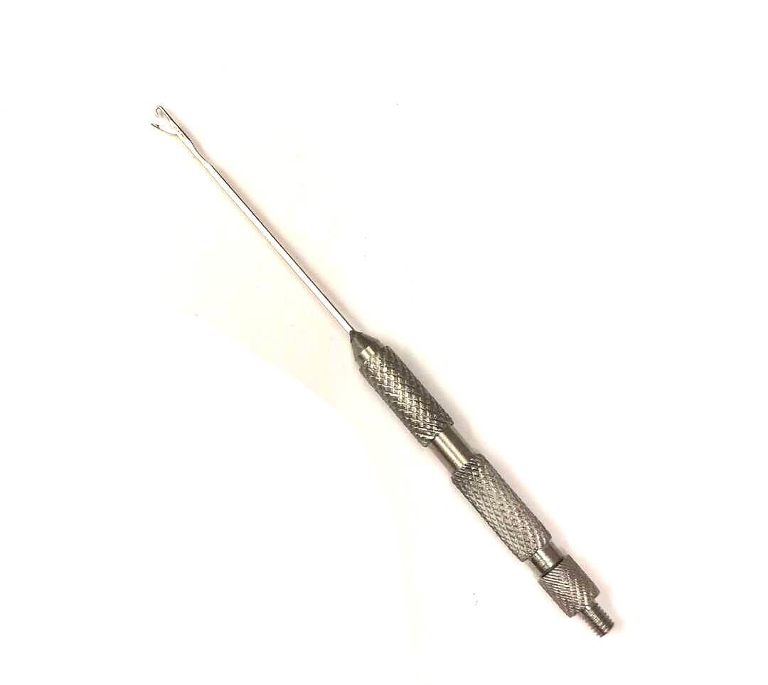 Set burghiu/croșetă inox Lineaeffe Baiting Hooks Set 2 Interchangeable Heads
