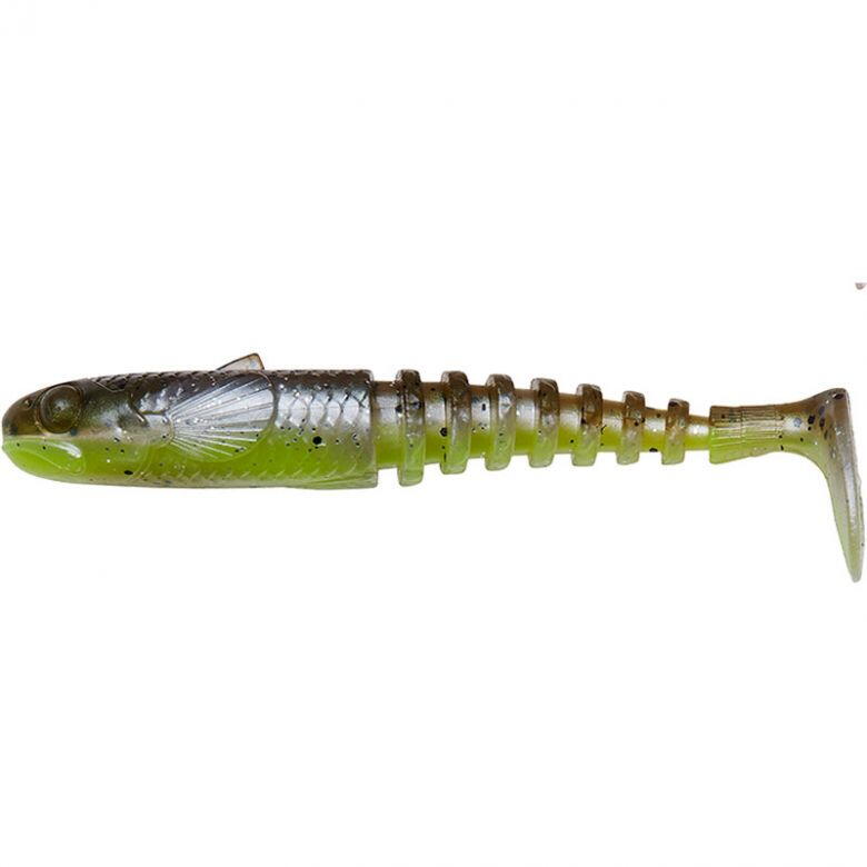 Shad Savage Gear Gobster, Green Pearl Yellow, 7.5cm/5g, 5buc/plic