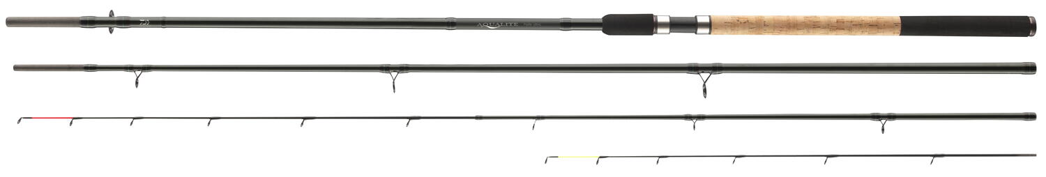 Lansetă Daiwa Aqualite Feeder, 3.90m/150g, 3+2buc