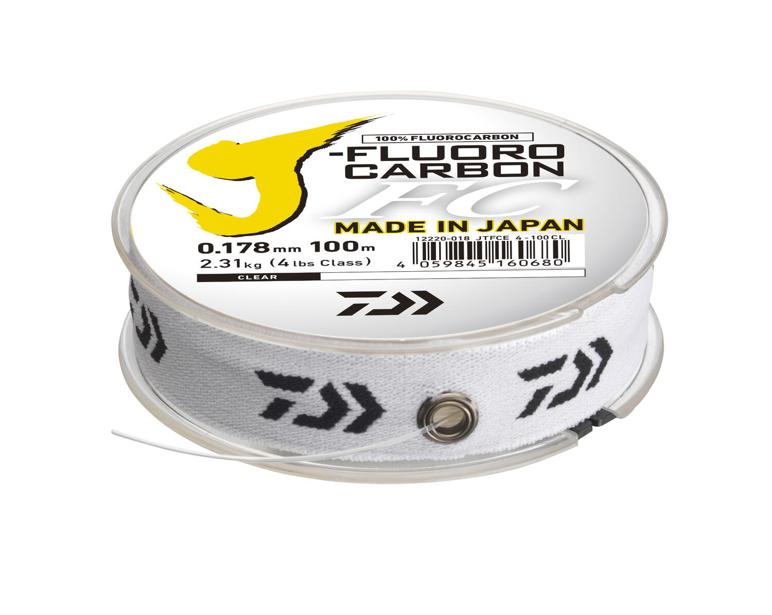 Fir fluorocarbon Daiwa J-Fluorocarbon, Transparent, 0.90mm/37.6kg/50m