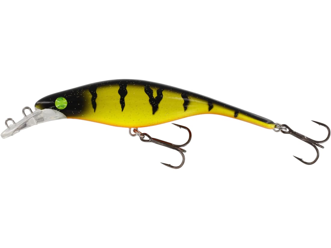 VOBLER WESTIN PLATYPUS CRANKBAIT SUSPENDING FIRE PERCH 9CM 10G