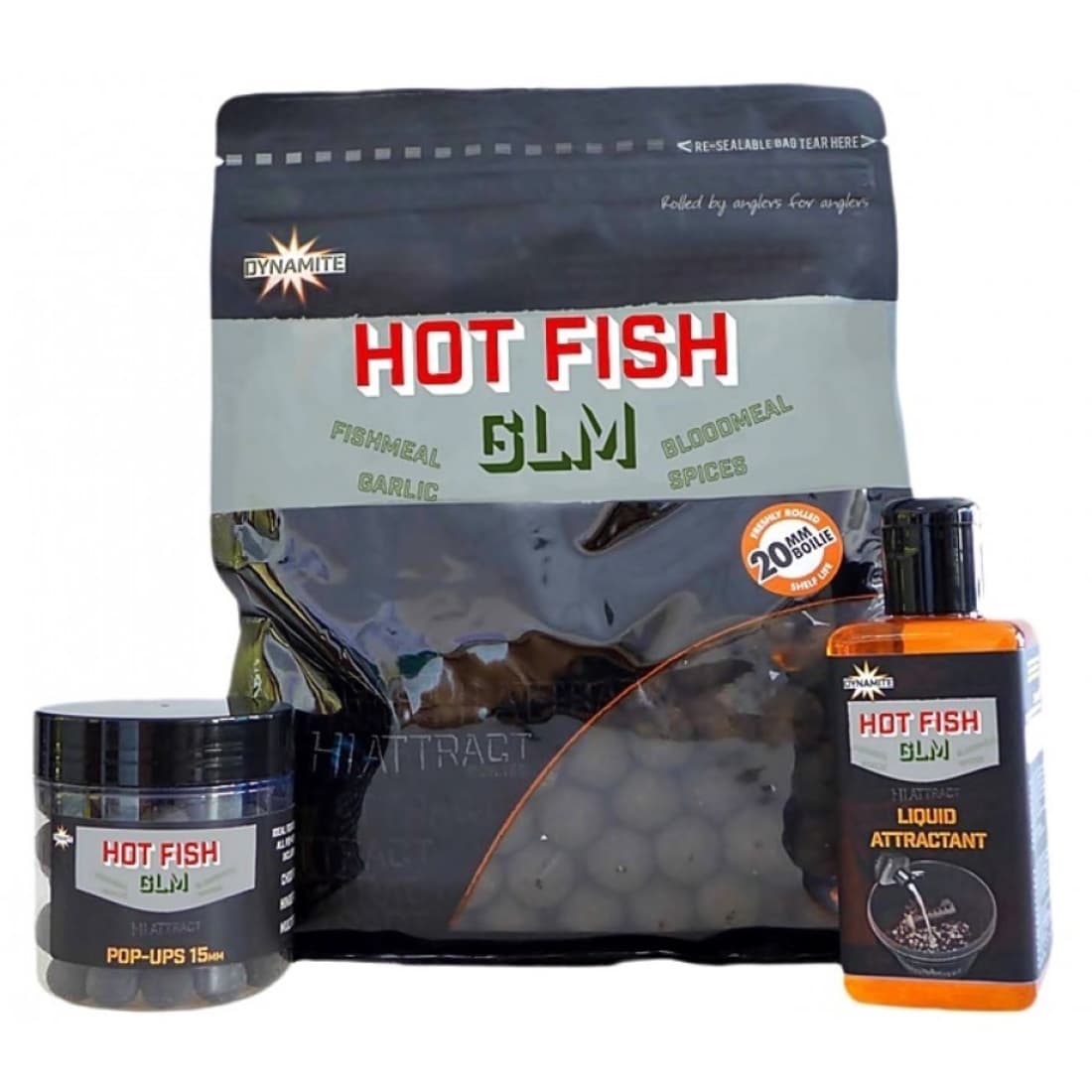 Hot Fish & GLM - 15mm Boilie 1kg