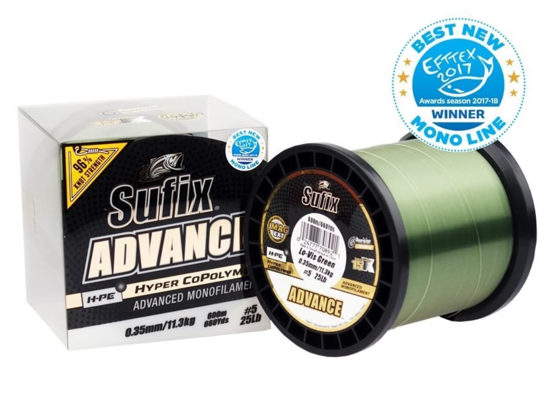 ADVANCE 1000M WINDING 0.28MM 6.7KG 3 15LB GREEN
