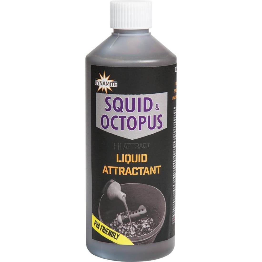 Lichid Atractant Dynamite Baits Liquid Attractant, Squid&Octopus, 500ml