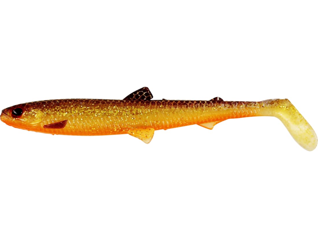 SHAD WESTIN BULLTEEZ SHADTAIL GOLD RUSH 9.5CM 7G 2BUC/PLIC