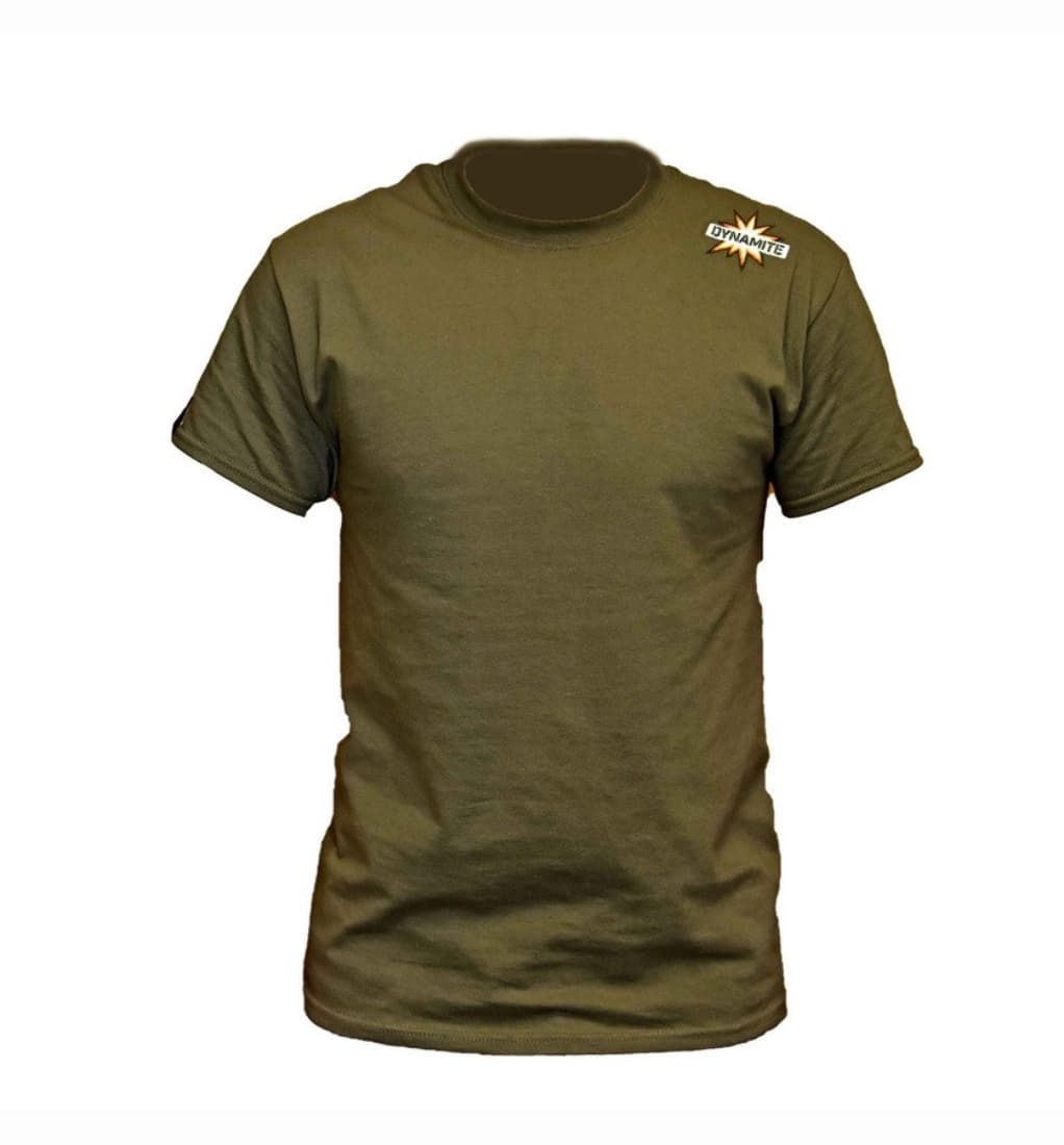 Dynamite tricou maneca scurta verde kaki (M)