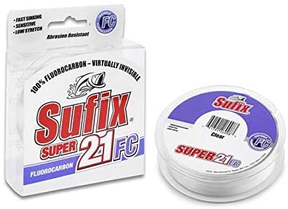 SUPER 21 FLUOROCARBON 150M 0.25MM/5.9KG 2/12LB/CLEAR