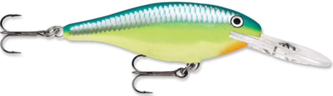 Vobler Rapala Shad Rap, Culoare CRSD, 9cm/15g