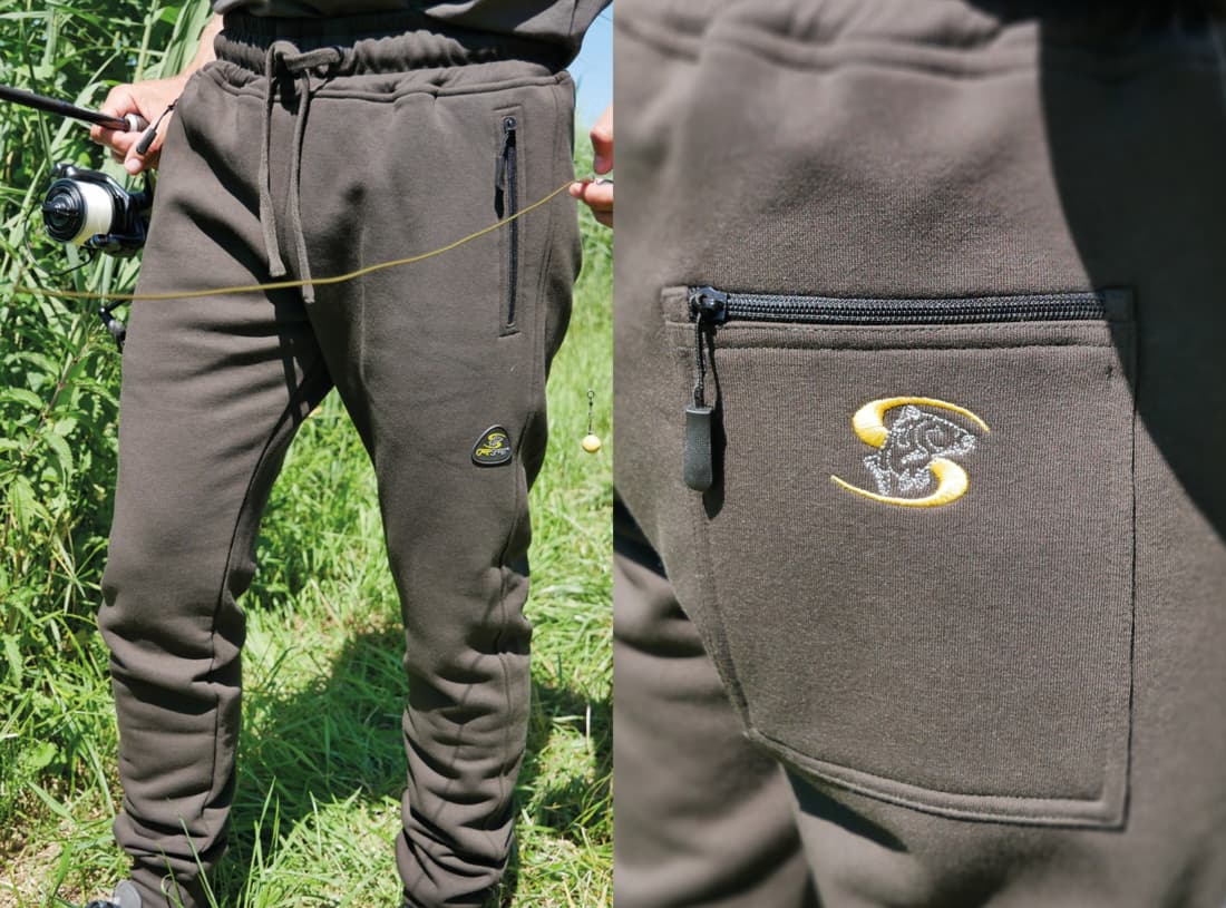 Carp Spirit pantalon jogging verde (M)
