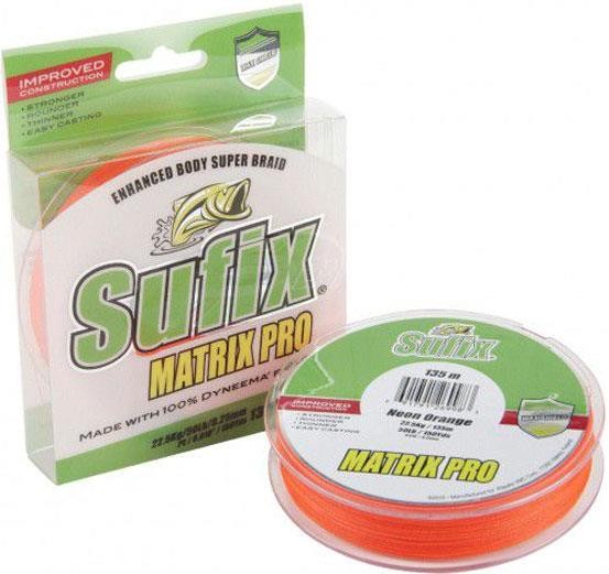 Sufix MATRIX PRO 135M 0,20MM 40LB/18.0KG/ORANGE