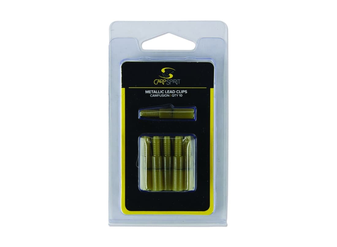 Clips metalic pentru plumb weed green  (10buc)