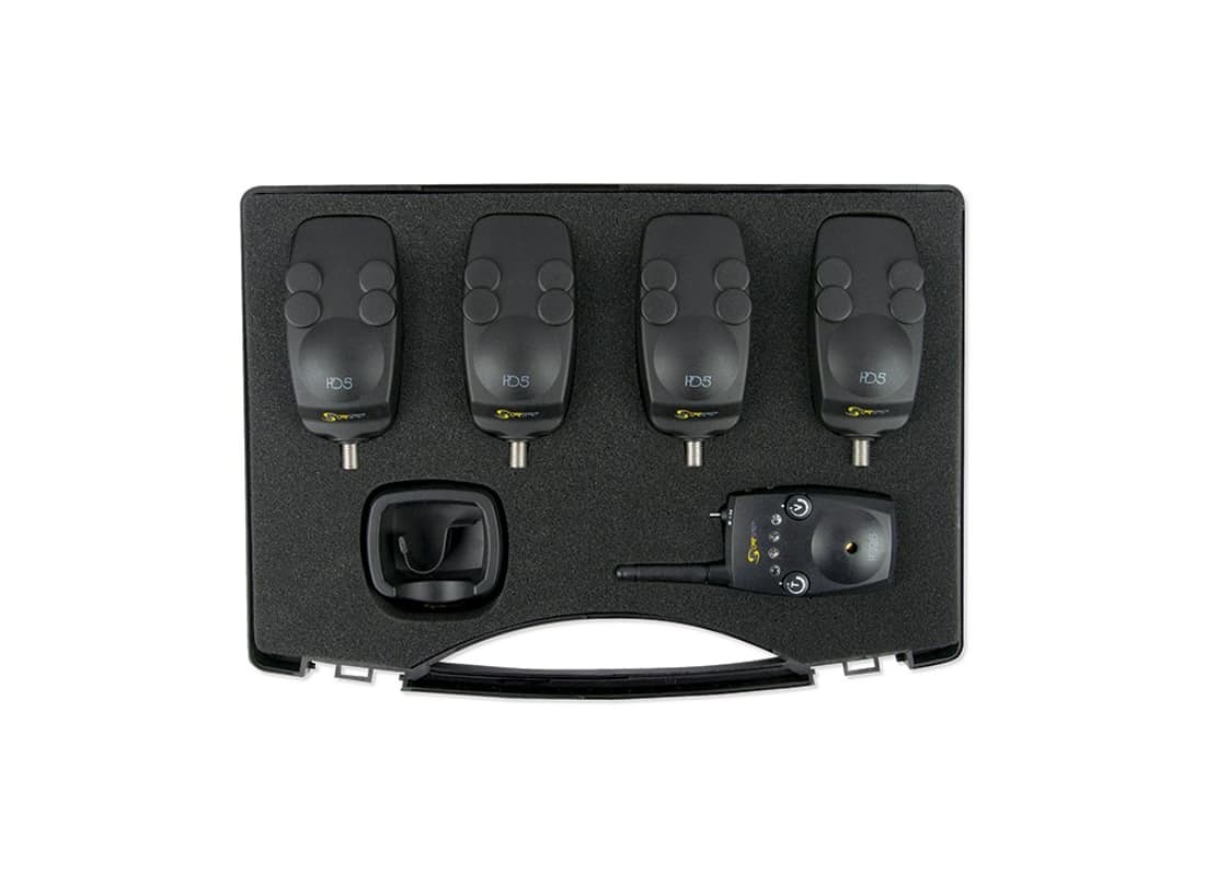 4 HD5 + HDR5 (set 4 averizori HD5 + statie HDR5 + 4 huse avertizor)