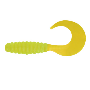 TWISTER MANN'S CTG CHARTREUSE YELLOW TAIL 10CM, 10BUC/PLIC
