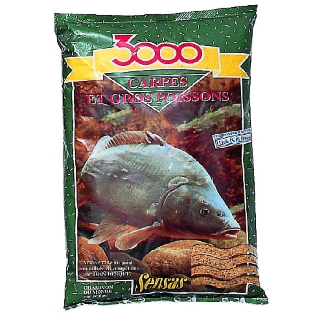 Nadă Groundbait Sensas 3000 Carpes Et Gross Poissons, Carp Red, 1kg