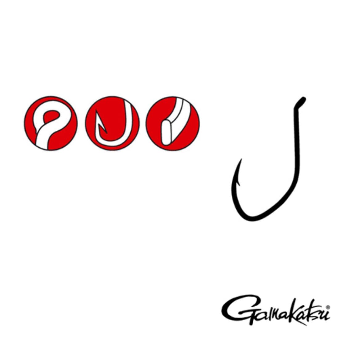 CÂRLIGE FORJATE PENTRU SOMN GAMAKATSU LS-4644F NEGRE NR.3/0 6BUC/PLIC