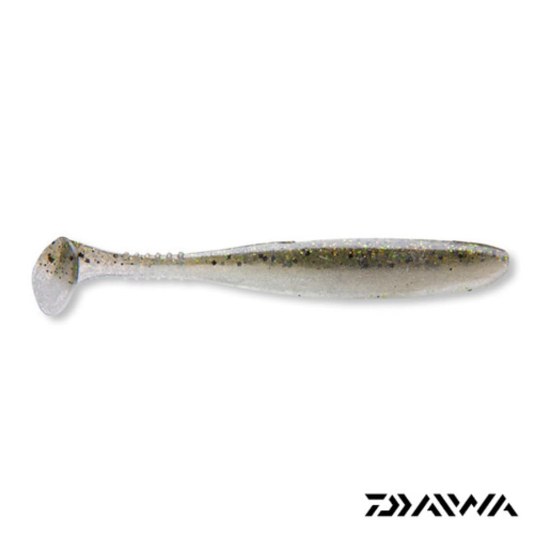 Shad Daiwa Tournament D'Fin, Green Pearl, 10cm, 7buc/plic