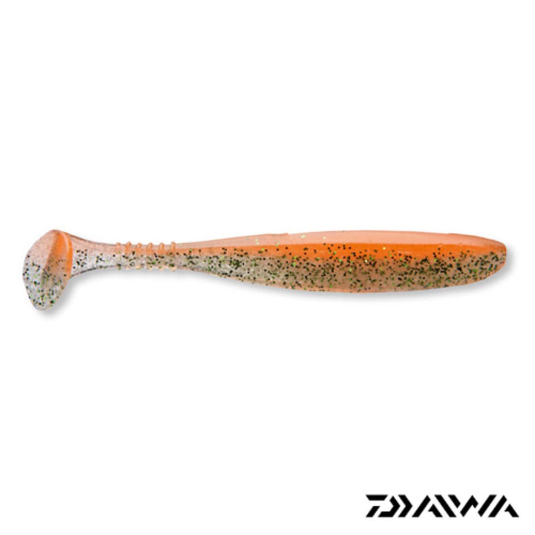 Shad Daiwa Tournament D'Fin, Orange Shiner, 10cm, 7buc/plic
