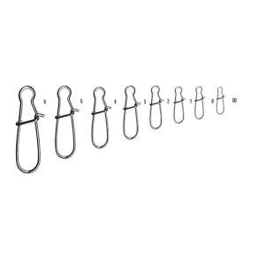 Agrafă Mustad Duo Lock, Nr.00/20kg, 10buc/plic