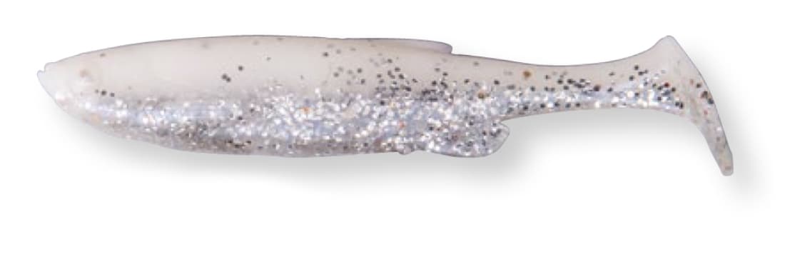 Shad Savage Gear Fat Minnow T-Tail, White Silver, 10.5cm/11g, 4buc/plic