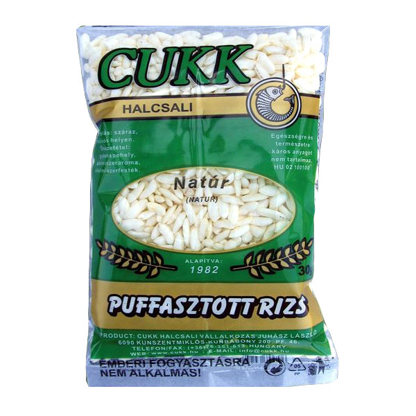 Orez expandat Cukk, Alb, 30g