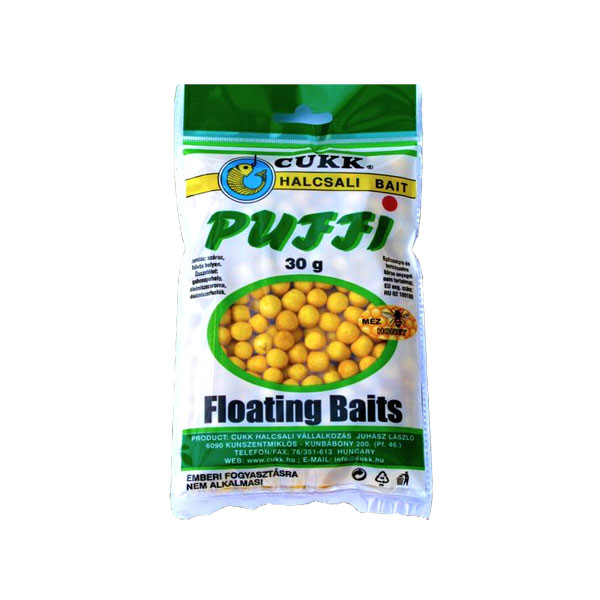 Pufuleți Cukk Puffi, Miere, Mediu, 30g