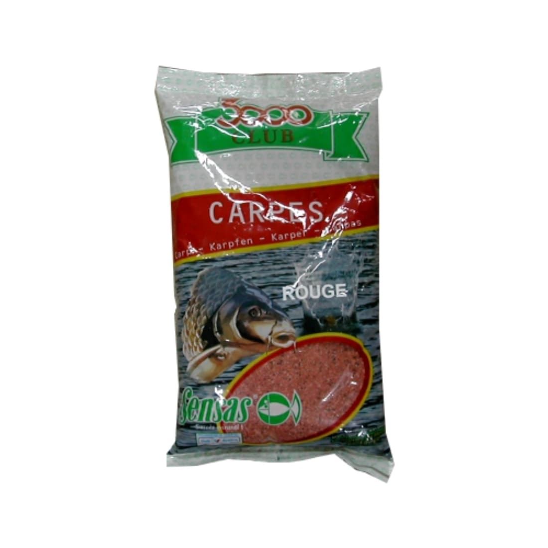 Nadă Sensas 3000 Club, Carp/Big Fish Red, 1kg