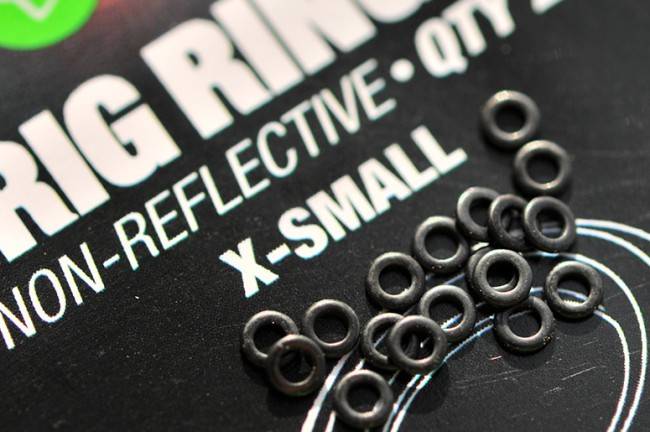 Anouri rotunde Korda Rig Rings, Small, 20buc/plic